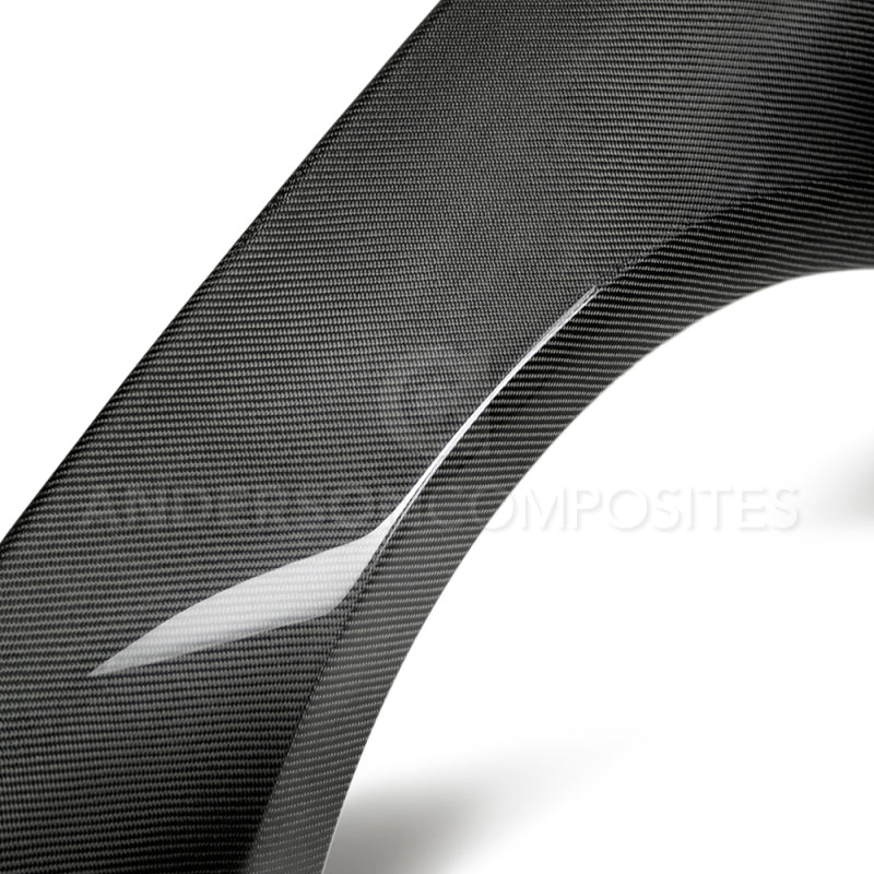 Anderson Composites 2018 Ford Mustang GT350 Style Carbon Fiber Fenders (Pair) - Burkken Auto Parts