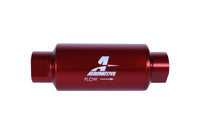 Aeromotive In-Line Filter - (AN-10) 10 Micron Microglass Element Red Anodize Finish - Burkken Auto Parts