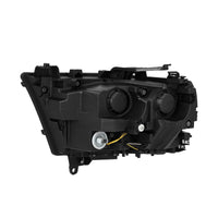 AlphaRex 19-22 Ram 1500 LUXX LED Projector Headlights Alpha Black - Burkken Auto Parts