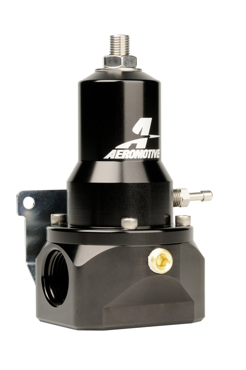 Aeromotive Regulator - 30-120 PSI - .313 Valve - 2x AN-10 Inlets / AN-10 Bypass - Burkken Auto Parts