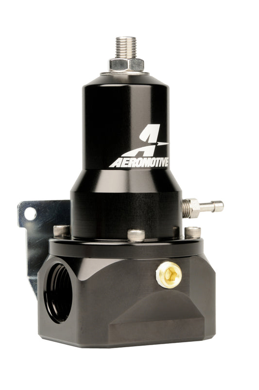 Aeromotive Regulator - 30-120 PSI - .313 Valve - 2x AN-10 Inlets / AN-10 Bypass - Burkken Auto Parts
