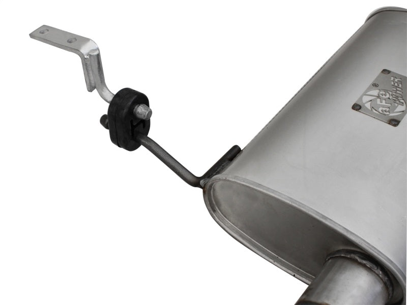 aFe Scorpion Exhaust System, Cat Back Aluminized Hi-Tuck 07-14 Jeep Wrangler JK Unlimited V6 3.6/3.8 - Burkken Auto Parts