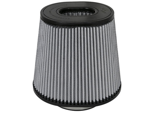 aFe Magnum FLOW Pro DRY S Universal Air Filter 4.5in F / 9inx7.5in B / 6.75inx5.5in T (Inv) / 9in H - Burkken Auto Parts