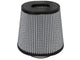 aFe Magnum FLOW Pro DRY S Universal Air Filter 4.5in F / 9inx7.5in B / 6.75inx5.5in T (Inv) / 9in H - Burkken Auto Parts