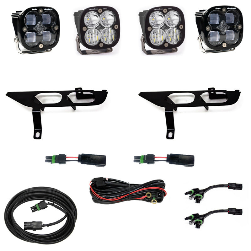 Baja Designs 2021+ Ford F150 FPK SAE Clear / Pro DC w/ DRL - Burkken Auto Parts