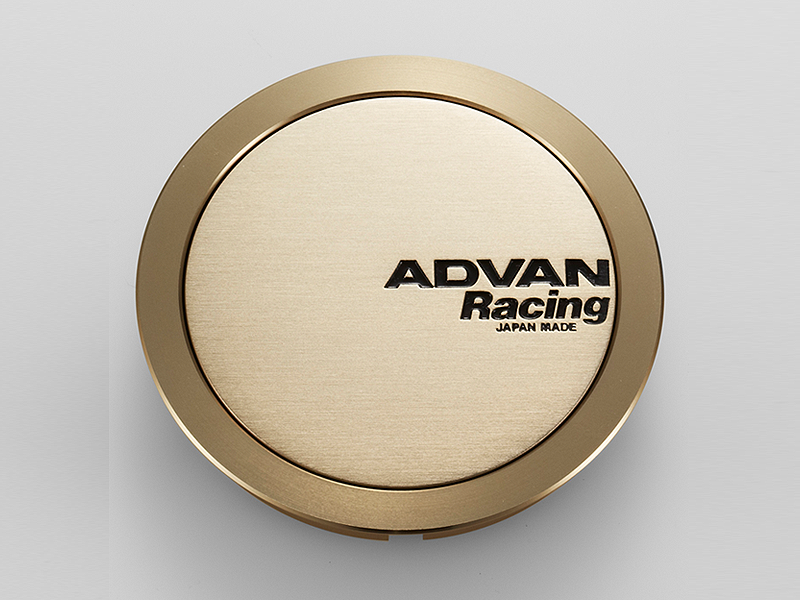 Advan 63mm Full Flat Centercap - Bronze Alumite - Burkken Auto Parts