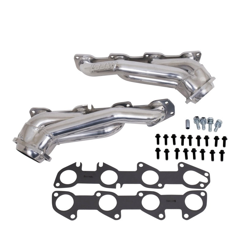 BBK 05-15 Dodge Challenger Charger 5.7 Hemi Shorty Tuned Length Exhaust Headers 1-3/4 Silver Ceramic - Burkken Auto Parts