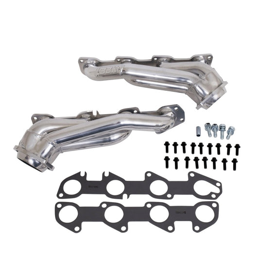 BBK 05-15 Dodge Challenger Charger 5.7 Hemi Shorty Tuned Length Exhaust Headers 1-3/4 Silver Ceramic - Burkken Auto Parts
