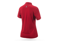 Akrapovic Corpo Polo Red Womens - L - Burkken Auto Parts