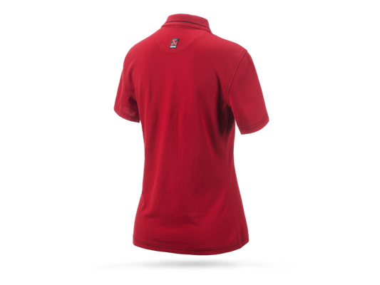 Akrapovic Corpo Polo Red Womens - 2XL - Burkken Auto Parts