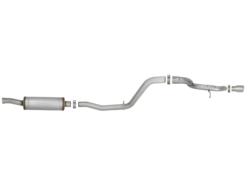 aFe MACH Force-Xp 2.5in Catback High-Tuck Exhaust 18-21 Jeep Wrangler (JL)3.6L 4-Door - Polished Tip - Burkken Auto Parts
