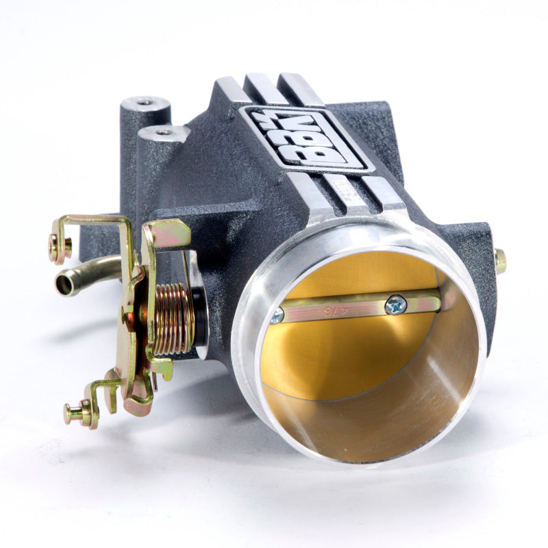 BBK 96-04 Mustang 4.6 GT 73mm Throttle Intake BBK Power Plus Series - Charcoal - Burkken Auto Parts