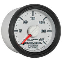 Autometer Factory Match 52.4mm Full Sweep Electric 0-30,000 PSI Diesel Fuel Rail Pressure - Burkken Auto Parts