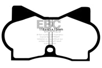 EBC 70-74 De Tomaso Pantera 5.7 Redstuff Front Brake Pads - Burkken Auto Parts