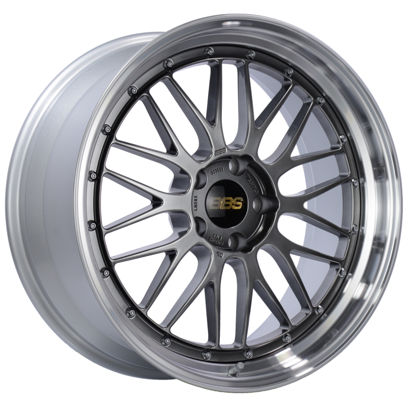 BBS LM 20x9 5x120 ET20 Diamond Black Center Diamond Cut Lip Wheel -82mm PFS/Clip Required - Burkken Auto Parts