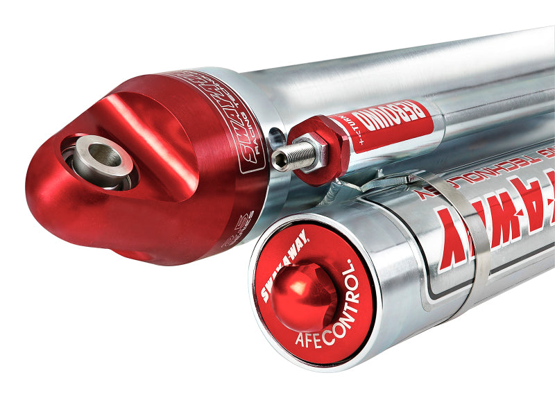 aFe Sway-A-Way 2.5 Bypass Shock 3-Tube w/ Piggyback Res. Left Side - 12in Stroke - Burkken Auto Parts