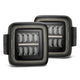 AlphaRex 18-23 Jeep Wrangler JL NOVA Prismatic LED Taillights Alpha-Black - Burkken Auto Parts