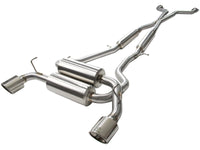 aFe Takeda 2-1/2in 304SS Cat-Back Exhaust Infiniti G37 08-13/Q60 14-15 V6-3.7 w/ Polished Tips - Burkken Auto Parts
