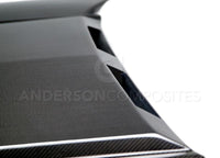 Anderson Composites 15-17 Ford Mustang (Excl. GT350/GT350R) Ram Air Double Sided Hood - Burkken Auto Parts