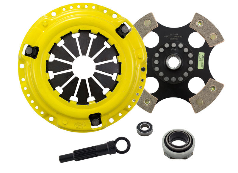 ACT 1990 Honda Civic Sport/Race Rigid 4 Pad Clutch Kit - Burkken Auto Parts