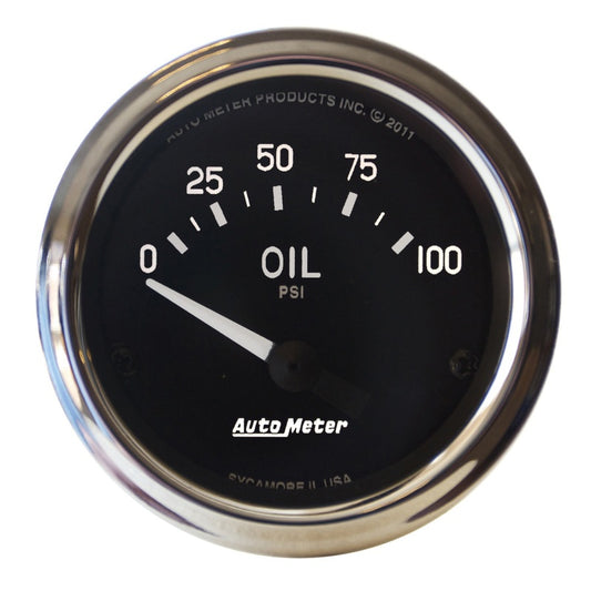 Autometer Cobra 2 1/16in 0-100 PSI Electric Oil Pressure Gauge - Burkken Auto Parts