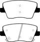 EBC 2019+ Hyundai Veloster N (2nd Gen) 2.0L Turbo Greenstuff Rear Brake Pads - Burkken Auto Parts