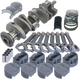 Eagle Pontiac 400 4.250in Crank 6.800in I-Beam Rods -22cc 4.155in Pistons Rotating Assembly - Burkken Auto Parts