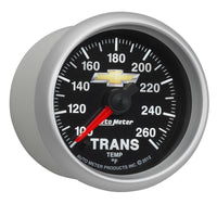 Autometer Performance Parts 52mm 100-260 Deg F Trans Temp COPO Camaro Gauge Pack - Burkken Auto Parts