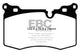 EBC 09-14 Mini Hardtop 1.6 Turbo J.C Works Redstuff Front Brake Pads - Burkken Auto Parts