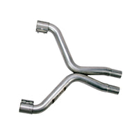 BBK 11-14 Mustang 3.7 V6 High Flow X Pipe With Catalytic Converters - 2-1/2 - Burkken Auto Parts