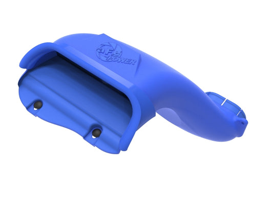 aFe Rapid Induction Dynamic Air Scoop 2021+ Ford F-150V6/V8 - Blue - Burkken Auto Parts