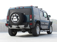 aFe Power MACHForce XP Exhaust System Cat-Back 409 Stainless Steel 07-08 Hummer H2 V8 6.0L/6.2L - Burkken Auto Parts