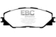 EBC 09-10 Pontiac Vibe 2.4 2WD Redstuff Front Brake Pads - Burkken Auto Parts