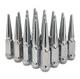 BLOX Racing Spike Forged Lug Nuts - Chrome 12 x 1.25mm - Set of 20 - Burkken Auto Parts
