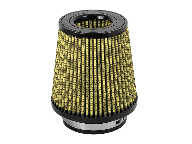 aFe Magnum FLOW Pro 5R Universal Replacement Air Filter F-4 / B-6 / T-4.5 (Inv) / H-6in. - Burkken Auto Parts
