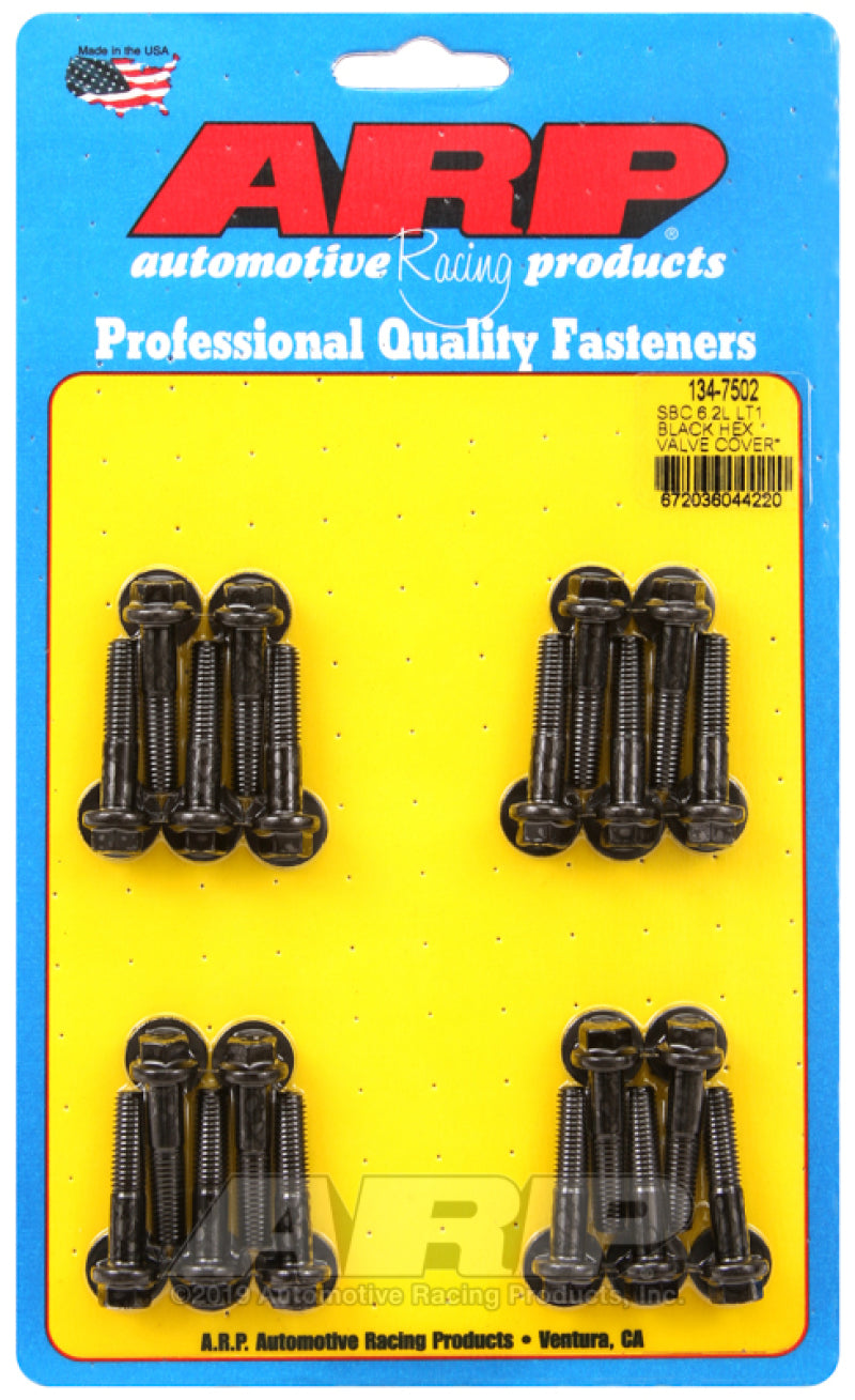 ARP Chevy LT1 6.2L Valve Cover Hex Bolt Kit - Burkken Auto Parts