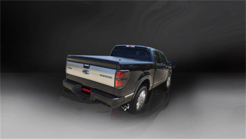 Corsa 2011-2014 Ford F-150 6.2L V8 144.5in Wheelbase 3in Resonator Delete Kit - Burkken Auto Parts
