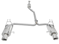 aFe Takeda Exhaust 2.25in to 2in Dia 304SS Cat-Back w/Polished Tips 08-12 Honda Accord Coupe V6 3.5L - Burkken Auto Parts