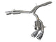 aFe 18-20 Audi RS5 Coupe MACH Force-Xp 3in to 2.5in 304 SS Axle-Back Exhaust System-Quad Polish Tips - Burkken Auto Parts