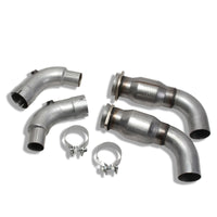 BBK 05-20 Dodge Challenger/Charger 6.1/6.2/6.4L Hemi 3in Catted High Flow Mid Pipe - Burkken Auto Parts