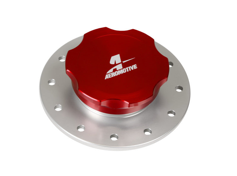 Aeromotive Fill Cap Screw On 3in Flanged 12-Bolt - Burkken Auto Parts