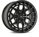Vossen HFX-1 20x9.5 - 6x139.7 - ET30 - Deep - 106.1 - Satin Black Wheel