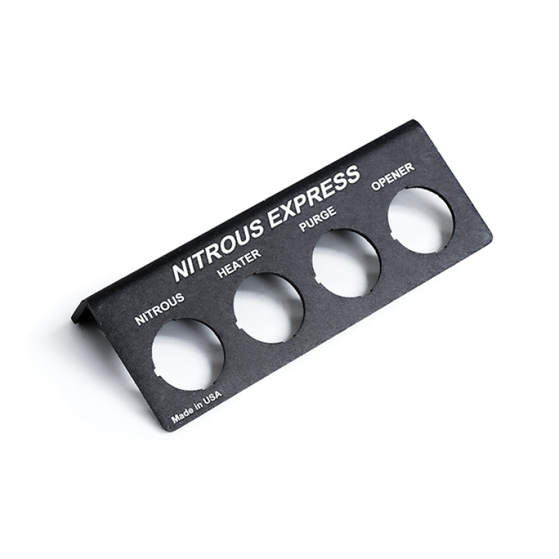 Nitrous Express Switch Panel Universal - Horizontal - Burkken Auto Parts