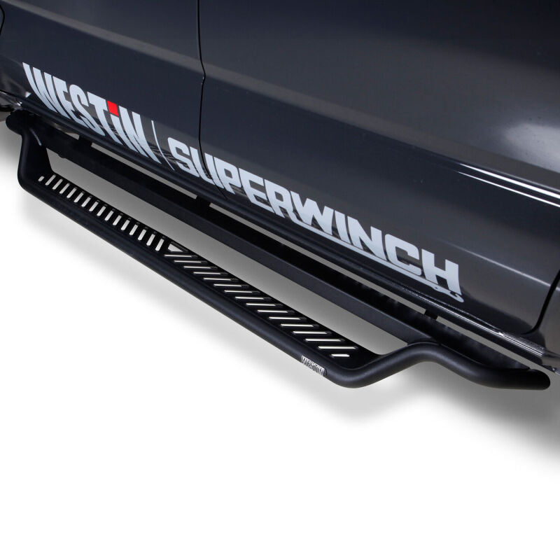 Westin 24-26 Toyota Tacoma DC Outlaw Drop Running Boards - Tex. Blk - Burkken Auto Parts