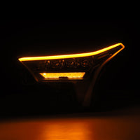 AlphaRex 22-23 Toyota Tundra NOVA-Series Headlights Black w/Amber DRL - Req 810029 OR 810030 - Burkken Auto Parts