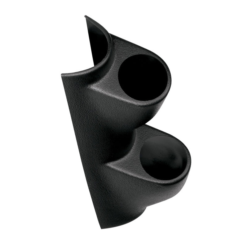 Autometer 87-97 Ford F Series (except 97 F150) 2-1/16 Dual Pod (Black) - Burkken Auto Parts