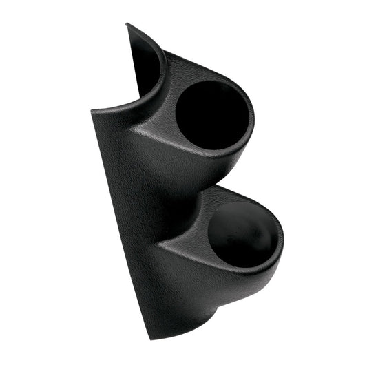 Autometer 87-97 Ford F Series (except 97 F150) 2-1/16 Dual Pod (Black) - Burkken Auto Parts