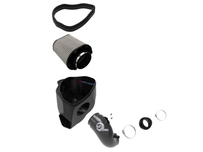 aFe 20-21 BMW Z4 M40i (G29) L6-3L (t) B58 Track Series Carbon Fiber Intake System w/Pro DRY S Filter - Burkken Auto Parts