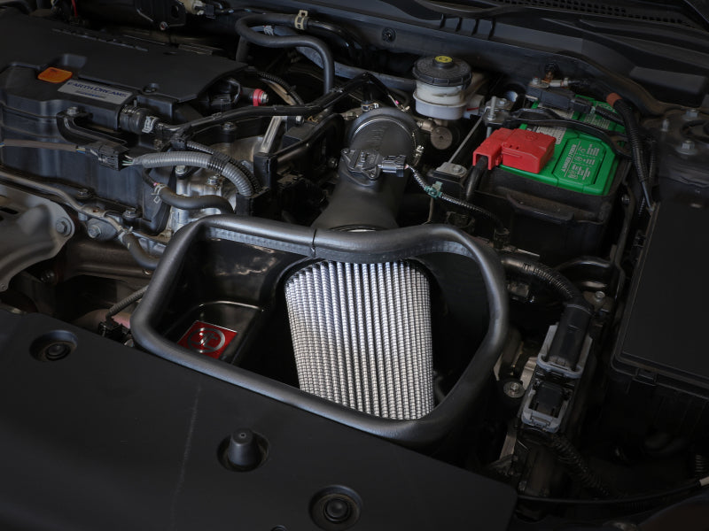 aFe Takeda Intakes Stage-2 CAIS w/ Pro Dry S Media 16-18 Honda Civic 2.0L (blk) - Burkken Auto Parts
