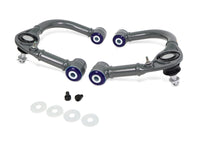 SuperPro 03-09 Lexus GX470 / Toyota 4Runner Sport 4WD Front Upper Fixed Offset Control Arm Set